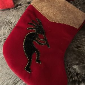 NWOT Kokopelli Mini Stocking